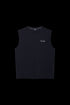 Handwritten Font Outer Wear Sleeveless Drop Shoulder Vest Unisex T-shirt